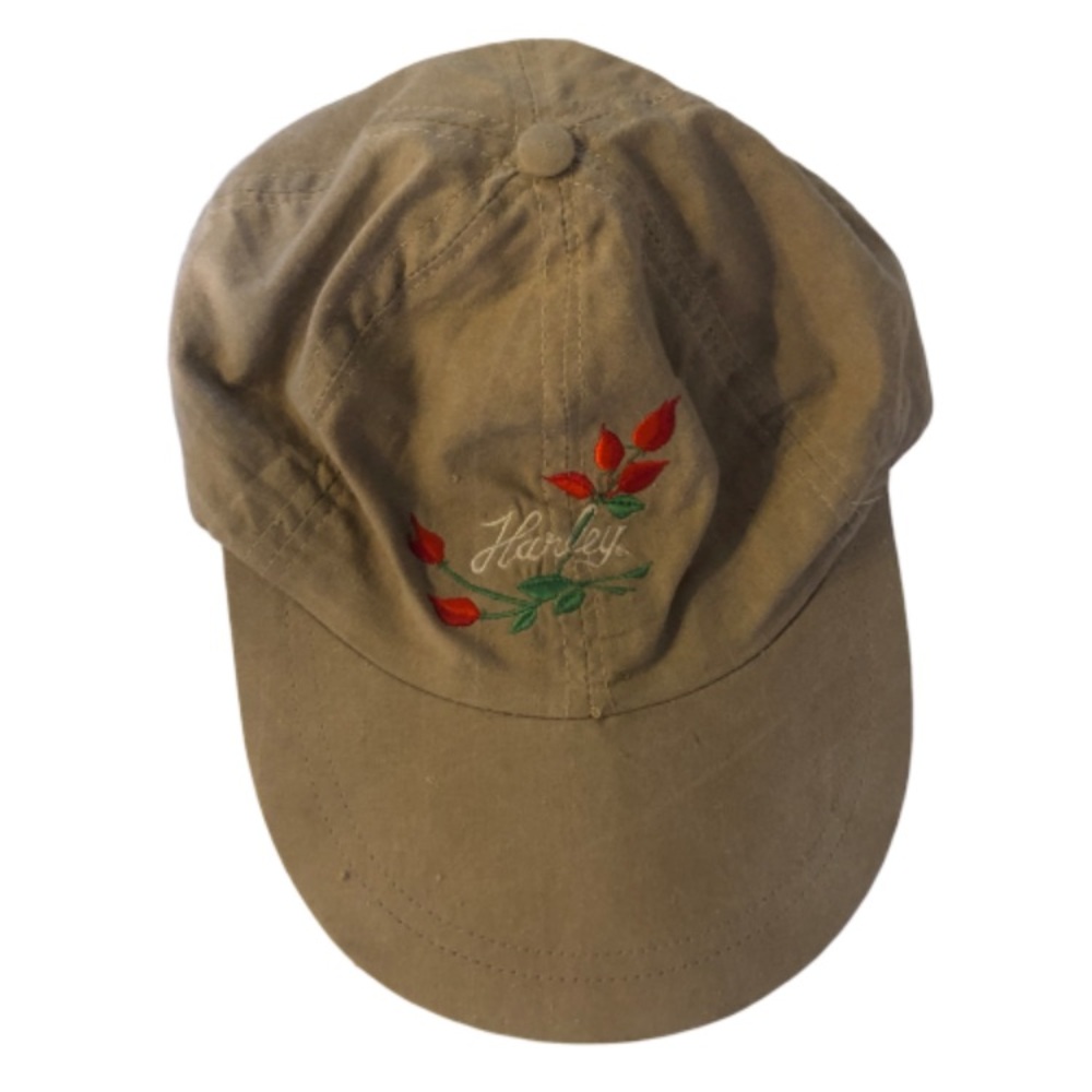 Vintage Harley Davidson Rose Cap